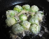 まるく可愛い~芽キャベツの天婦羅作り方4写真