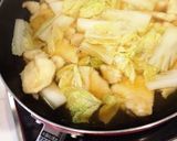 鶏胸肉と白菜の卵とじ★作り方4写真