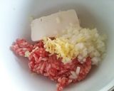 豆腐でふんわり♪肉団子の汁椀作り方2写真