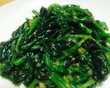 こくあり＊ほうれん草のごまみそあえ作り方4写真