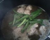 豆腐でふんわり♪肉団子の汁椀作り方6写真