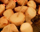 焼き里芋の柚味噌かけ作り方5写真