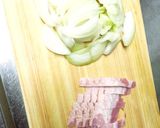 海老とキノコのチーズリゾット＊作り方1写真