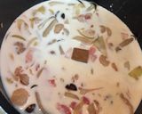 海老とキノコのチーズリゾット＊作り方6写真