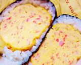 簡単ボリューム満点！かに玉入りおにぎらず作り方7写真