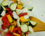 夏野菜★夏野菜の炊き込みご飯作り方3写真
