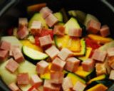 夏野菜★夏野菜の炊き込みご飯作り方5写真
