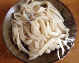 味噌ホルモン焼きうどん作り方1写真