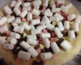 チョコマシュマロピザ作り方5写真
