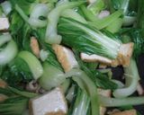 青梗菜と厚揚げのオイスターソース炒め作り方5写真