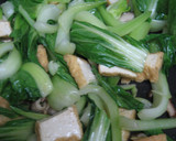 青梗菜と厚揚げのオイスターソース炒め作り方5写真