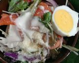 スモークサーモンと豆腐のサラダ作り方5写真