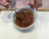 白菜のお好み焼き!大根おろしソース仕立て作り方1写真