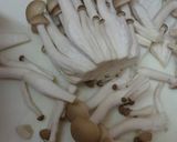 シメジとほうれん草のマーガリン炒め♪作り方2写真