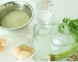 土鍋炊き★わさびの炊込みご飯作り方1写真