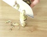 土鍋炊き★わさびの炊込みご飯作り方2写真