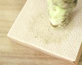 土鍋炊き★わさびの炊込みご飯作り方3写真
