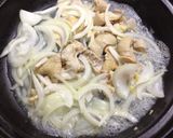 味噌ホルモン焼きうどん作り方3写真