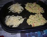 お好み焼き+うどん=レトロ焼き?作り方8写真