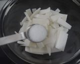 ごま麺つゆマヨ♪相性抜群！ツナ大根サラダ作り方5写真