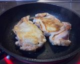 簡単☆鶏もも肉のオニオンソース掛け作り方4写真