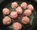 揚げずに簡単！甘酢あんかけ肉団子♡作り方3写真
