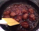 揚げずに簡単！甘酢あんかけ肉団子♡作り方6写真
