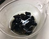 生・茎レタスとキクラゲの塩炒め作り方1写真