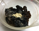 生・茎レタスとキクラゲの塩炒め作り方2写真