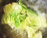 キャベツとベーコンのペペロンチーノ♡作り方4写真
