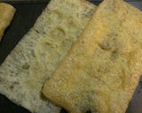 節約満足おかず＊豆腐の揚げ巻き甘酢餡かけ作り方1写真