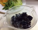生・茎レタスとキクラゲの塩炒め作り方6写真