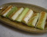 フライパンでじっくり焼くネギ串焼き作り方5写真