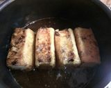 節約満足おかず＊豆腐の揚げ巻き甘酢餡かけ作り方6写真