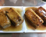 節約満足おかず＊豆腐の揚げ巻き甘酢餡かけ作り方9写真