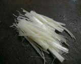 節約満足おかず＊豆腐の揚げ巻き甘酢餡かけ作り方5写真