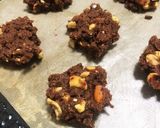 溶かしバター＊チョコナッツクッキー作り方6写真