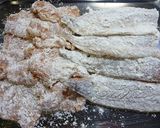 ダイエット！アジとムネ肉のバジルソテー作り方3写真