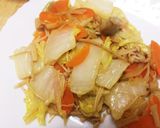 白菜のマヨカレー炒め作り方5写真