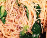 坦々風ミートパスタ☆作り方5写真