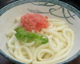 丸亀製麺ごっこ★熱々「明太釜玉うどん」作り方7写真