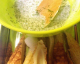 簡単竹輪の青海苔塩レモンの磯辺揚げ作り方1写真