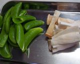 鮭フレーク使って和風クリーム大根パスタ作り方1写真