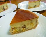 ３種類のチーズでフルーツラムチーズケーキ作り方16写真