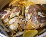 鯛のあら煮。作り方8写真