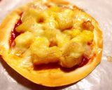 餃子の皮で☆ポテトのツナマヨコーンピザ作り方9写真