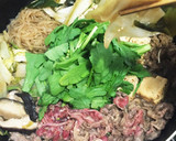 焼きねぎがおいしいすき焼き〜楽しいシメ付作り方7写真
