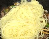 すき焼き味カルボナーラ作り方4写真