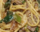 すき焼き味カルボナーラ作り方5写真