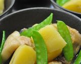 豚バラとじゃがいもの煮物作り方4写真